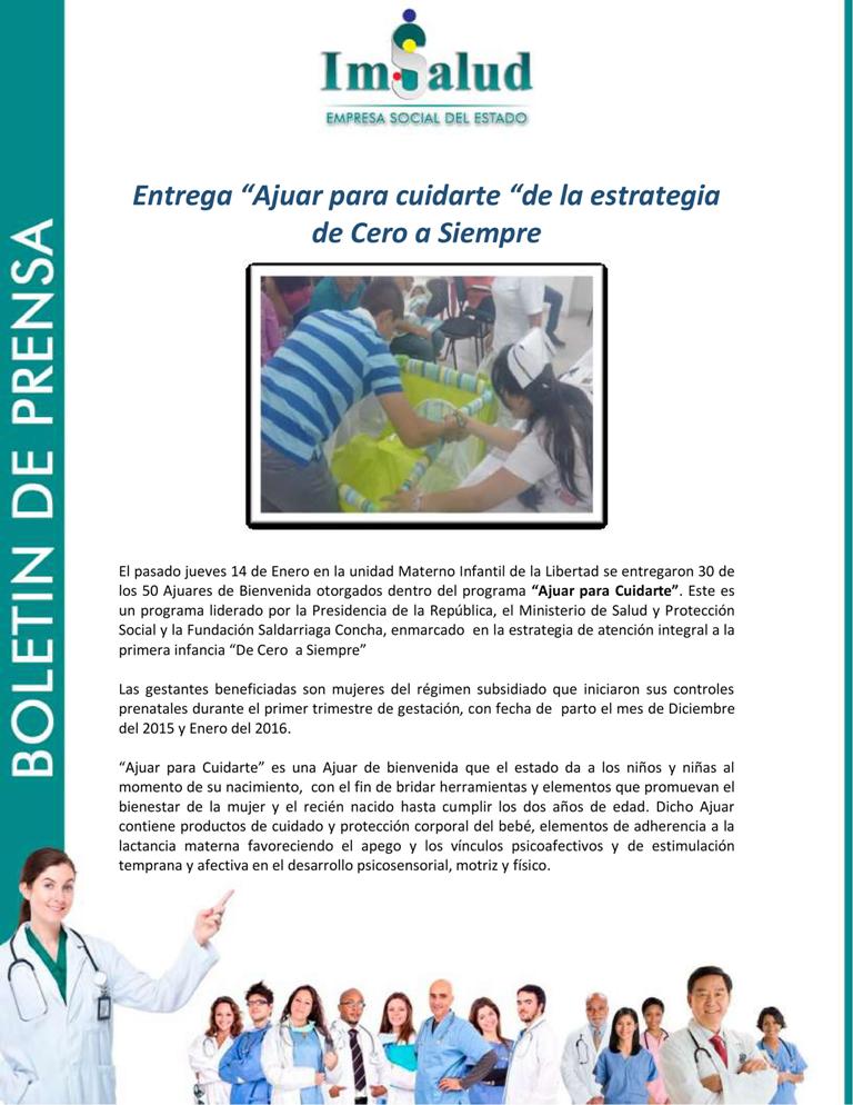 Ajuar para cuidarte 1