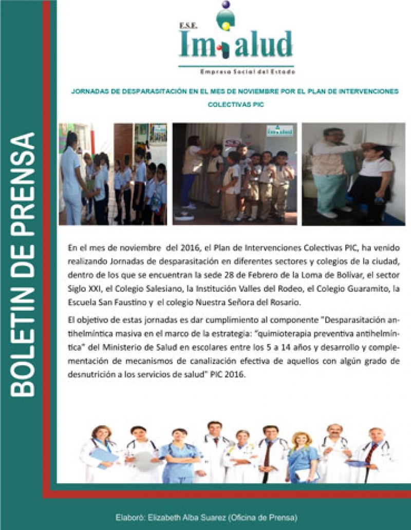 Boletín de Prensa