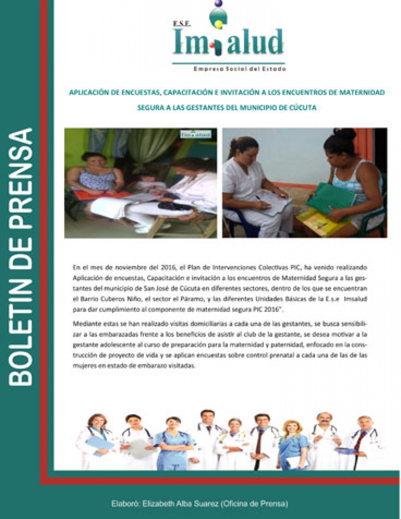 Boletín de Prensa