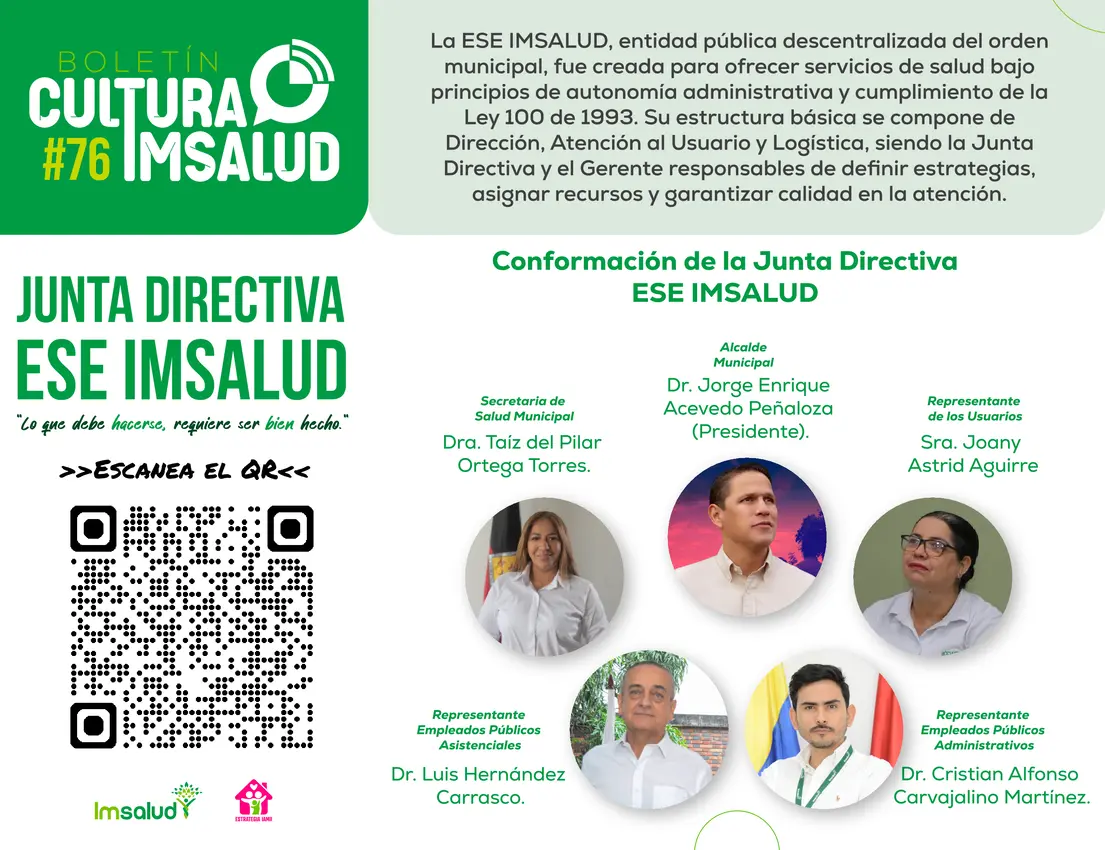 Boletín 76 - Junta directiva
